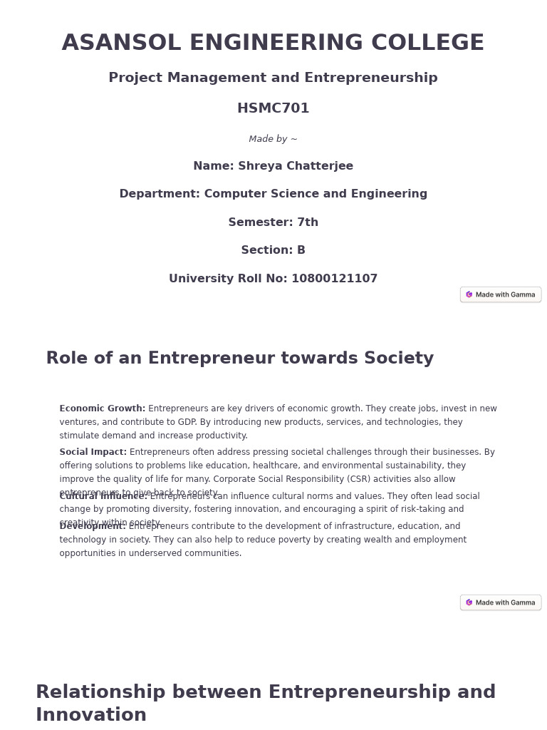 Role of Entrepreneurs in Economic Growth | PDF | Entrepreneurship ...