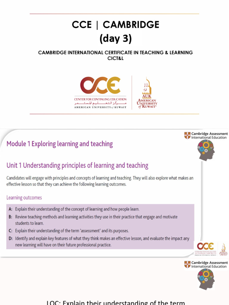 LOC | PDF | Educational Assessment | Learning