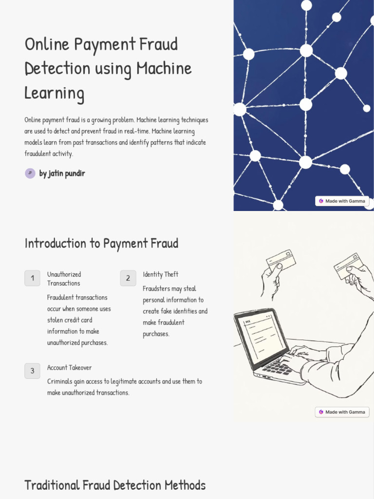 Online Fraud Detection Using Machine Learning | PDF | Machine Learning ...