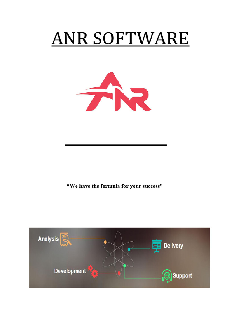 ANR Software: Solutions for Hospitality | PDF | Software | Computing