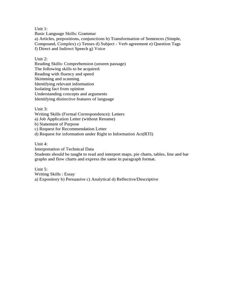 Syllabus | PDF | Language Arts & Discipline | Art