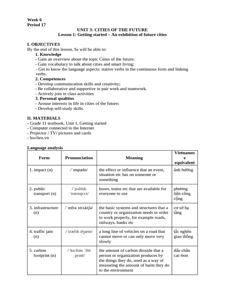 Unit 3 | PDF | Vocabulary | Verb