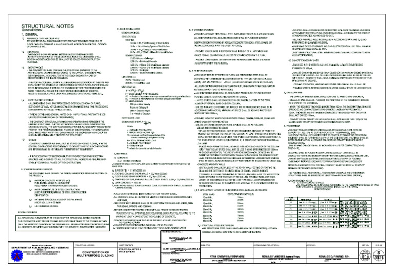 General Notes | PDF