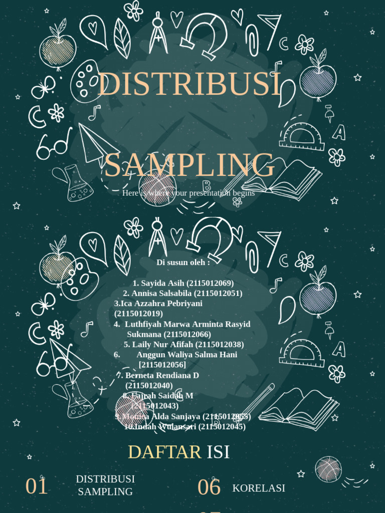 Distribusi Sampling | PDF | Metode & Bahan Ajar