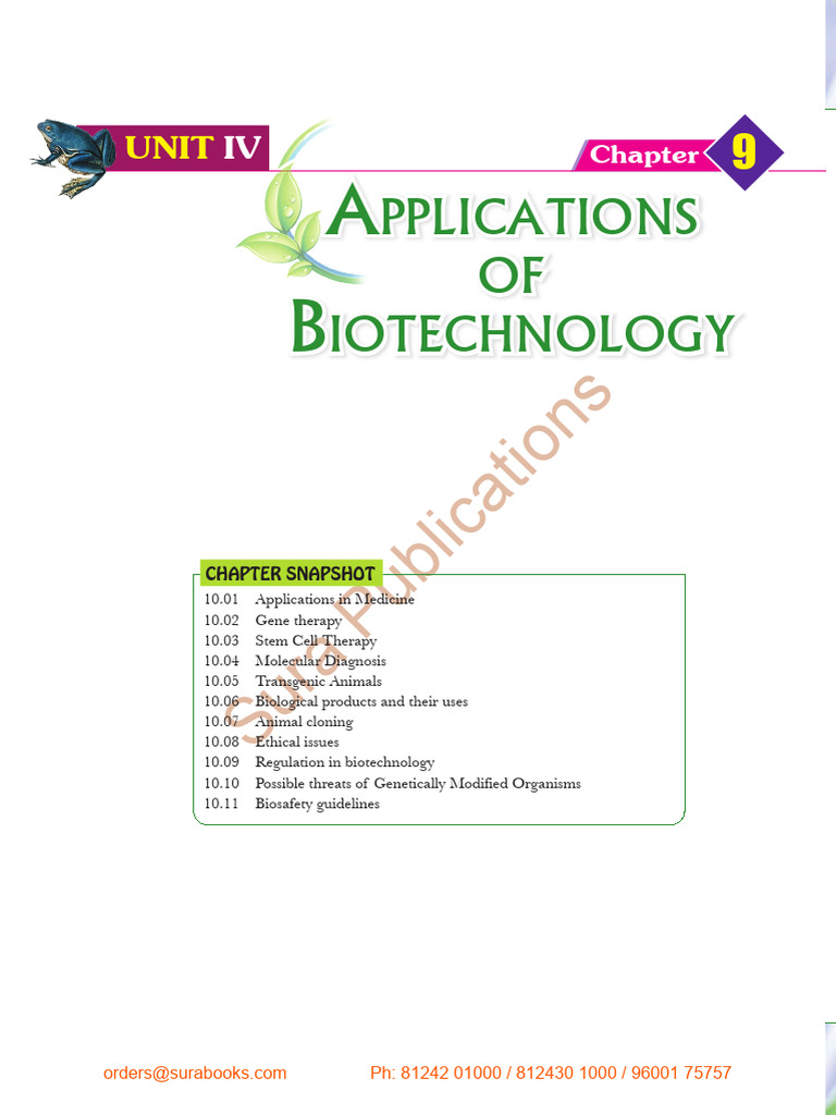 12th Zoology Chapter 1 Book Back Answers