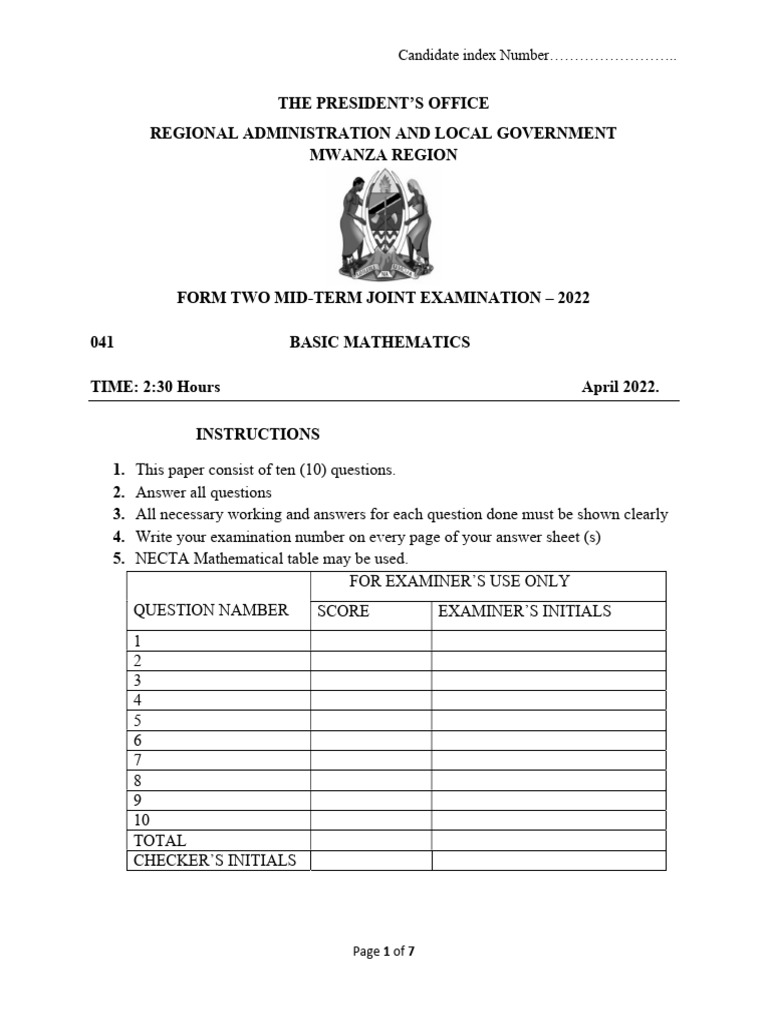Basic Mathematics f2 | PDF | Factorization | Number Theory