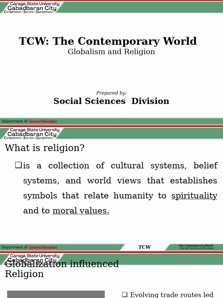 Globalism's Impact on Religion | PDF | Noble Eightfold Path | Monotheism