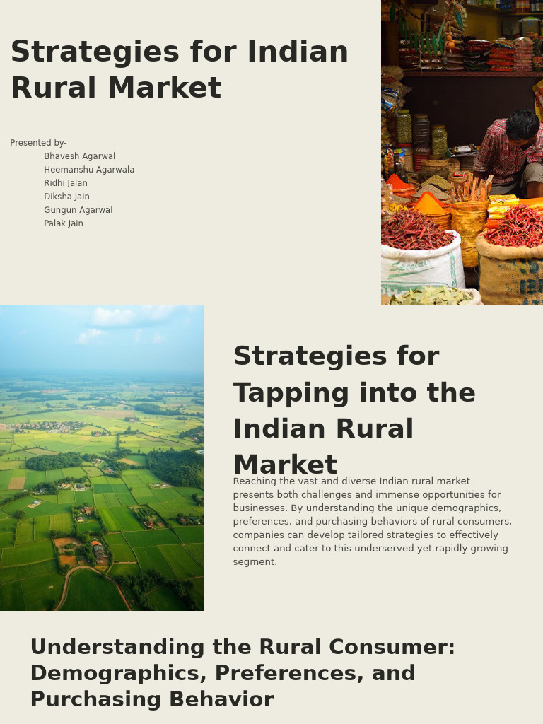 Rural Marketing 2 | PDF | Brand | Business Process