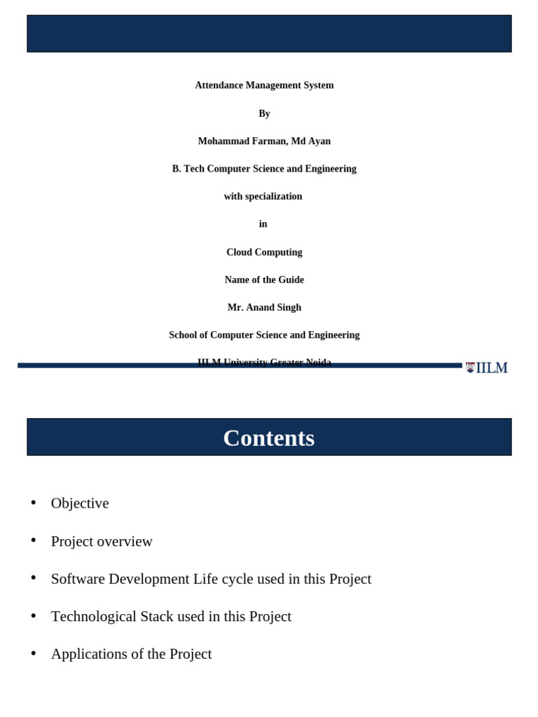 Format For Presentation | PDF