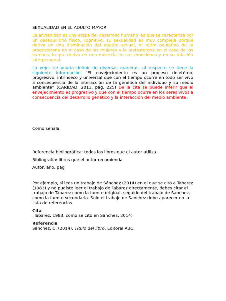 Sexualidad en El Adulto Mayor | PDF | Ciencias sociales | Estilo de vida