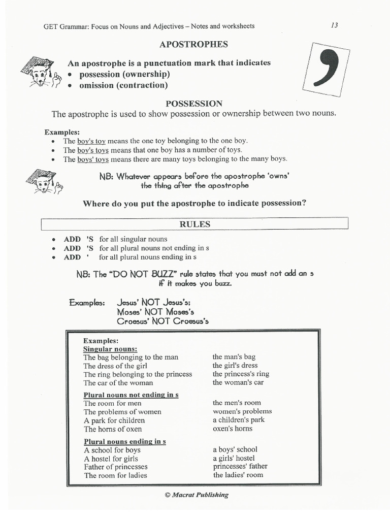 Apostrophe | PDF