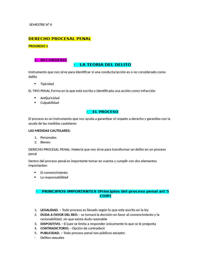 D. Procesal Penal | PDF | Jurisdicción | Fiscal