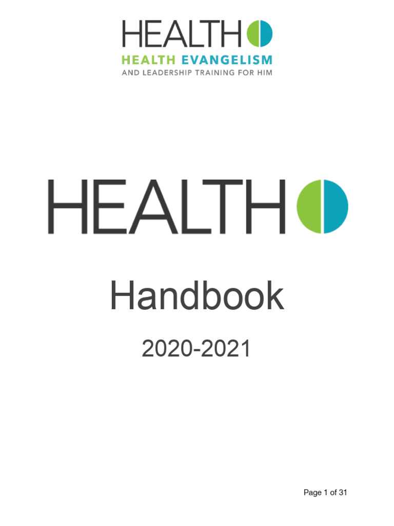 HEALTH Handbook 2020 2021 | PDF | Tuition Payments | Fee