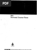 Download Racal-Dana 9901 Universal Counter-Timer Service Manual by Steven Collins SN79387683 doc pdf