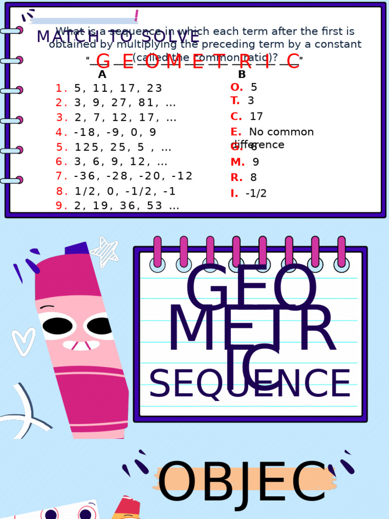 Understanding Geometric Sequences | PDF | Sequence | Elementary Mathematics