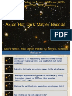 Georg Raffelt- Axion Hot Dark Matter Bounds