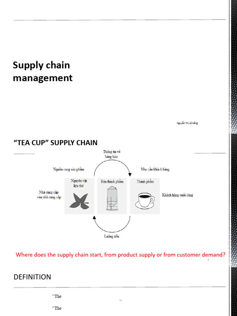 Chapter 9 - Supply Chain Management & SC Strategy | PDF | Supply Chain ...