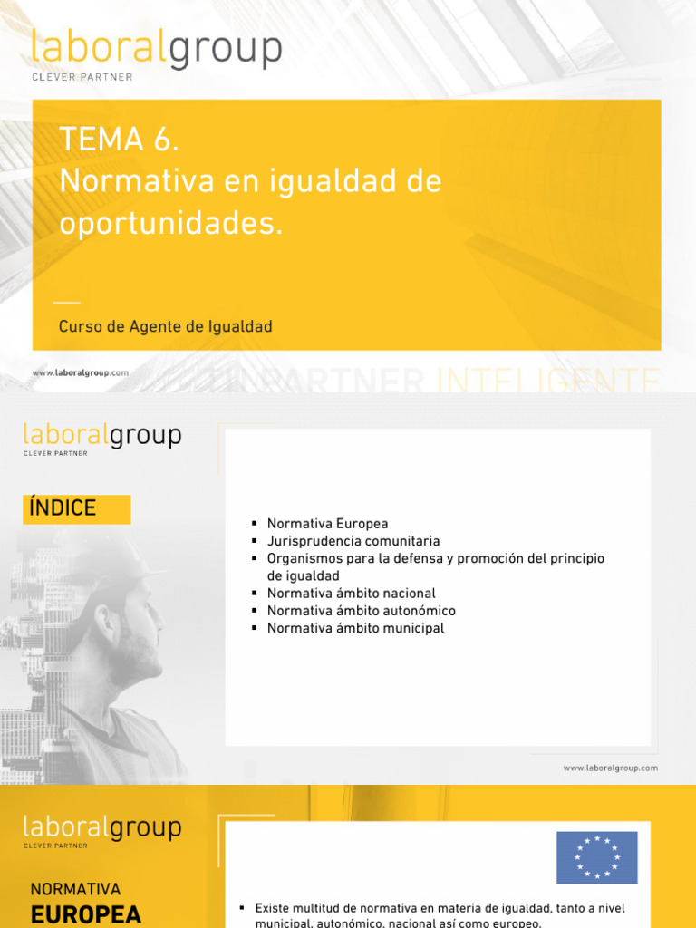 Normativa en Igualdad de Oportunidades | PDF | Política | Ciencias sociales