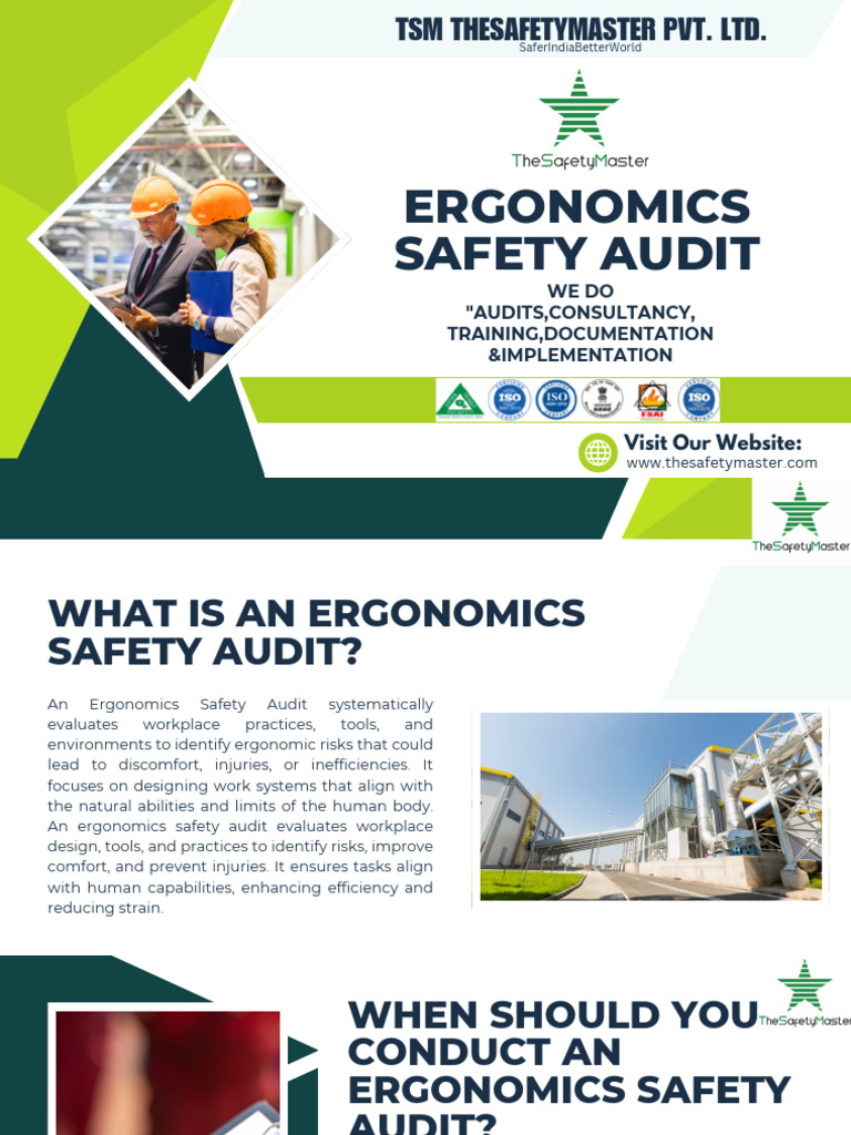 Ergonomics Safety Audit Overview | PDF | Human Factors And Ergonomics ...