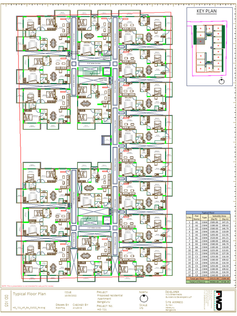 Typical Floor Plan GTN | PDF