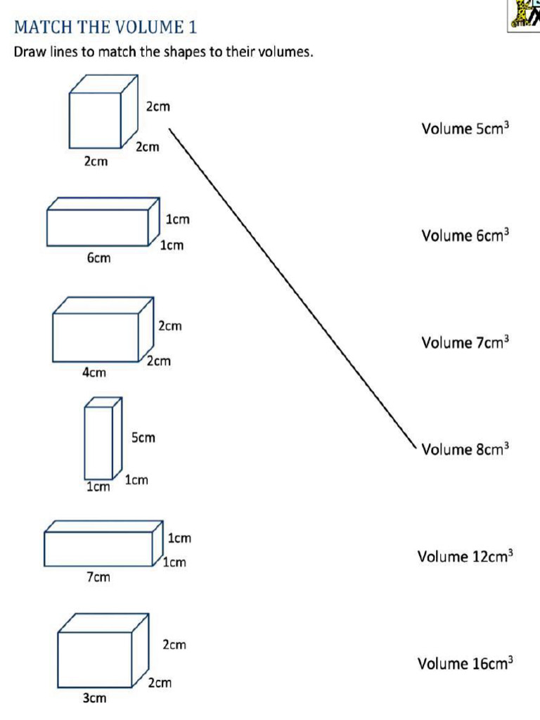 Volume Worksheet | PDF
