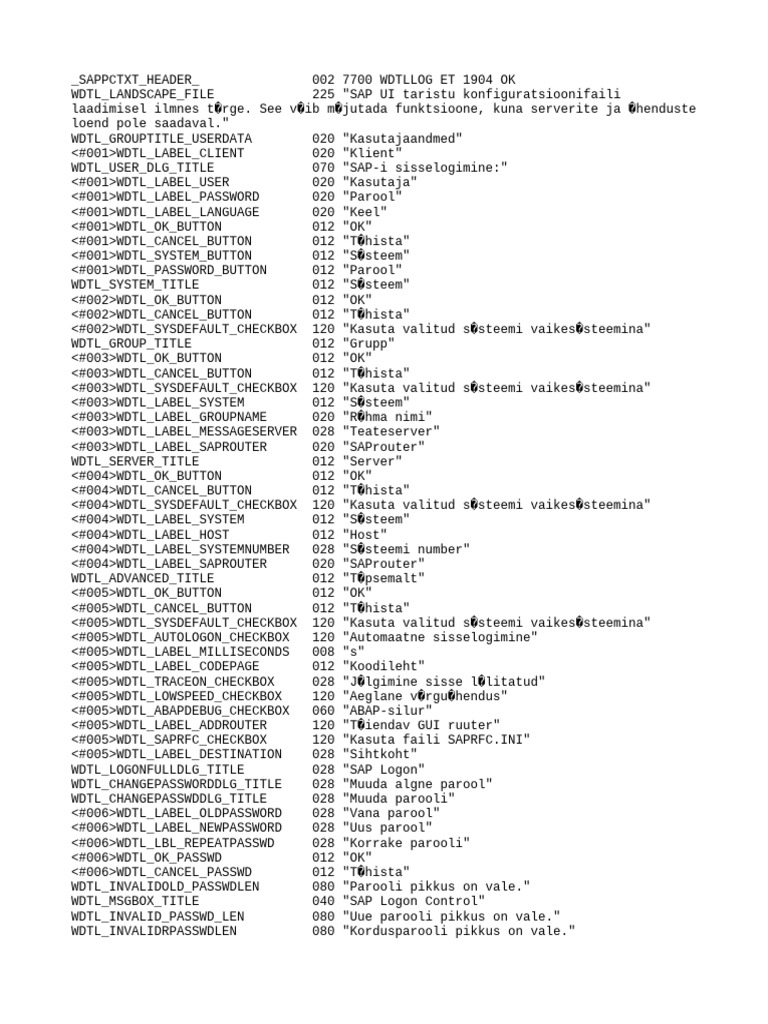 Wdtllog ET | PDF