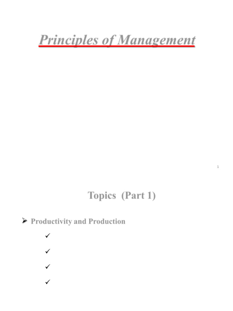 Understanding Productivity in Management | PDF | Economies | Business