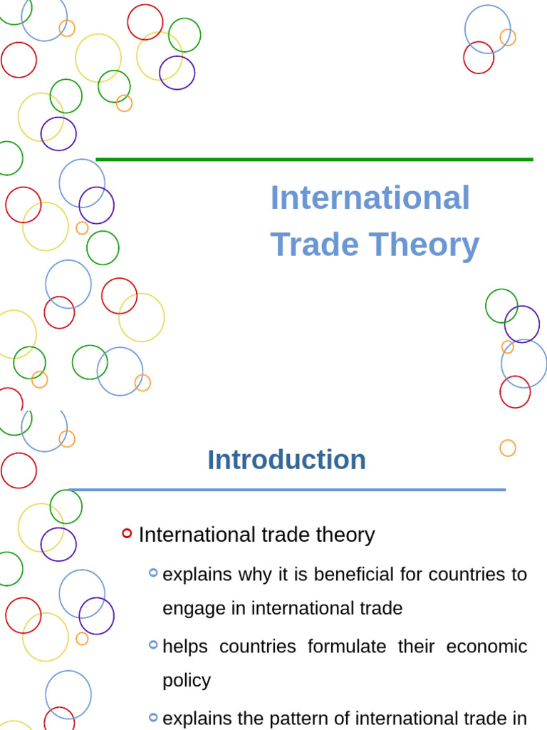 Topic4 - IB Trade Theory - Department Material | PDF | Comparative ...