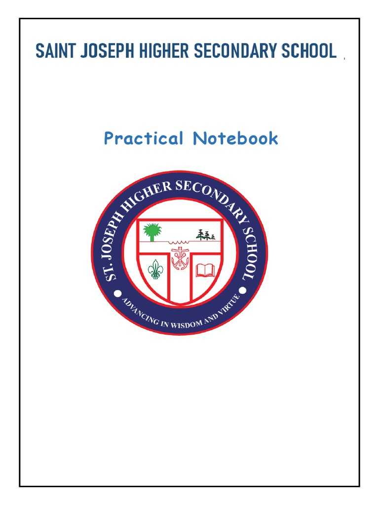ICT Practical Notebook for Students | PDF