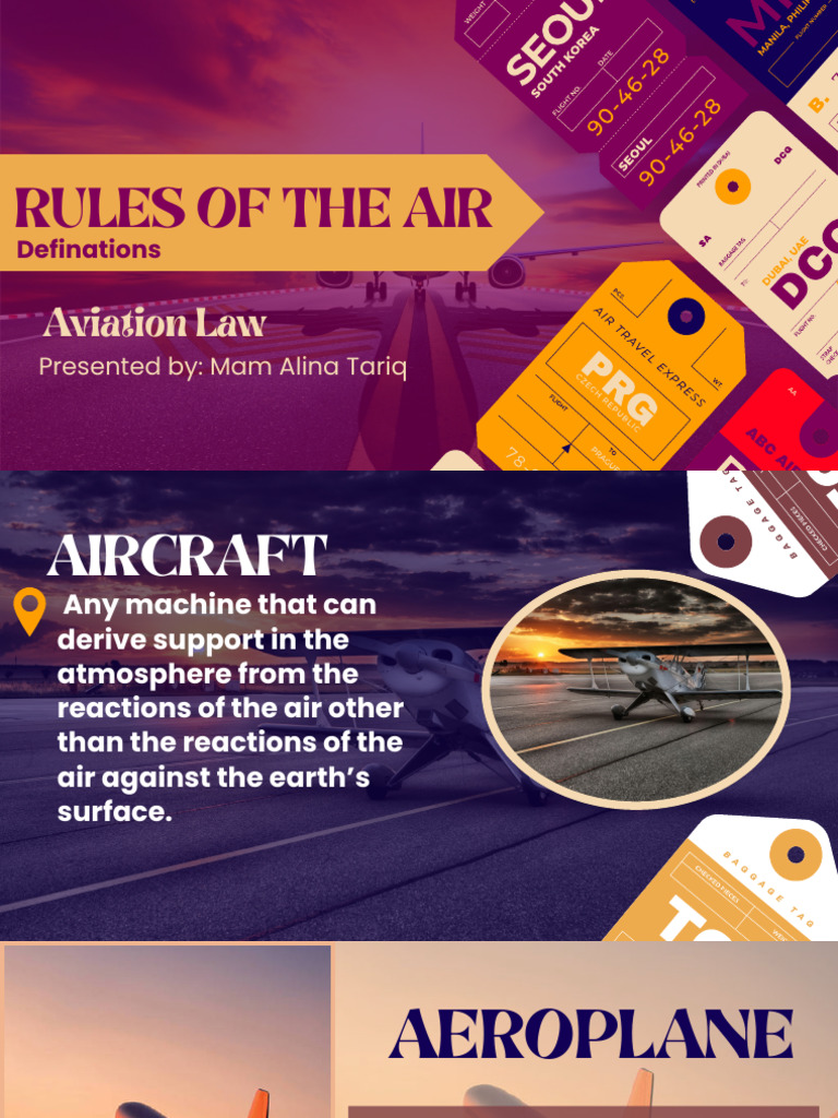 Share Rules of The Air (Definations) | PDF