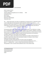 Bank Guarantee Template Example | PDF