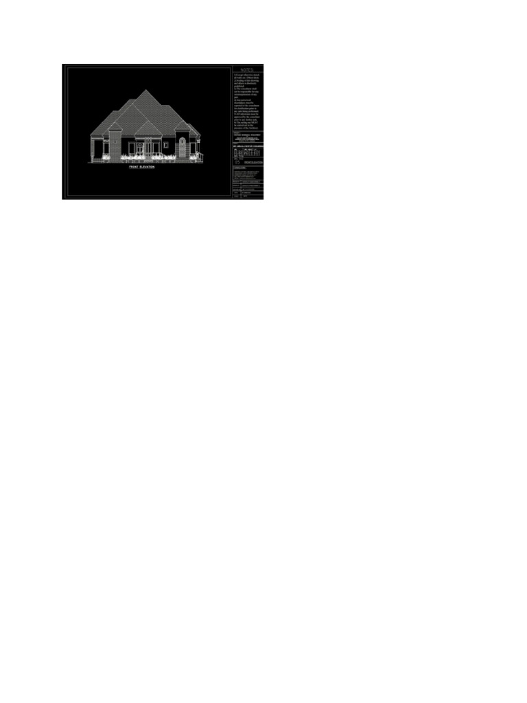 Front Elevation Design | PDF