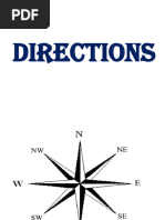 Top 50 Direction Sense Questions | PDF | Units Of Measurement | Length