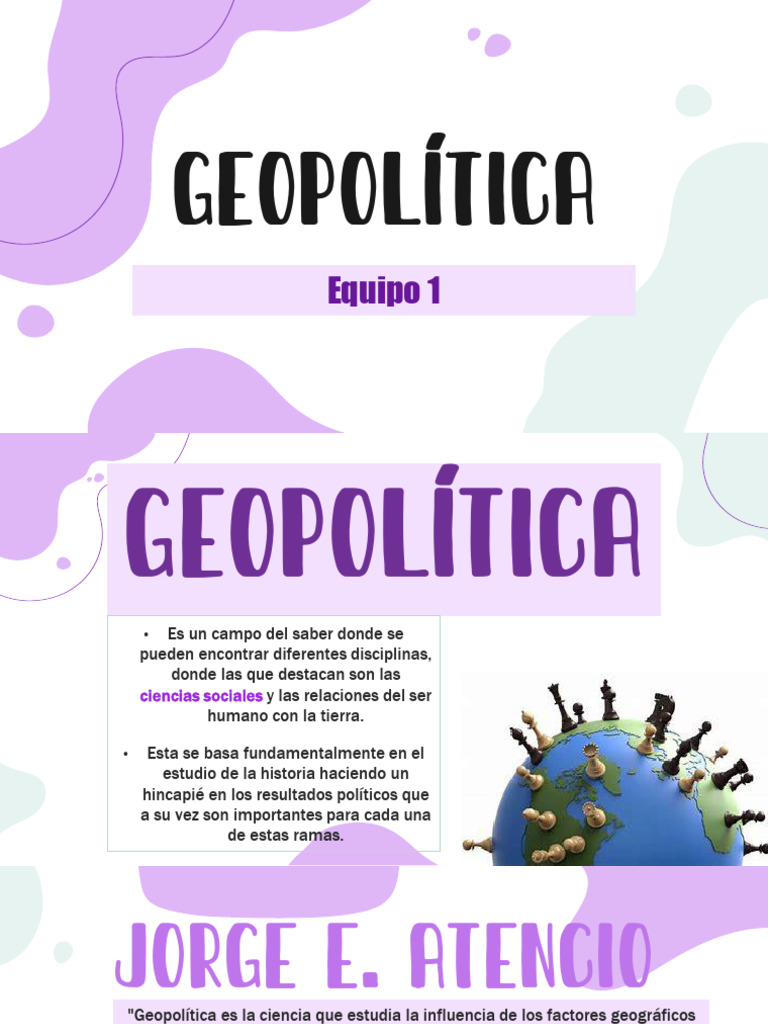 Fundamentos de la Geopolítica Moderna | PDF | Geopolítica | Geografía