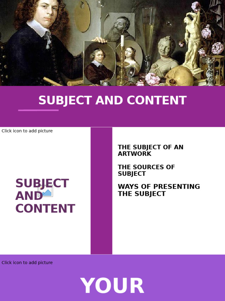 Understanding Art: Subject and Presentation | PDF | Abstract Art ...