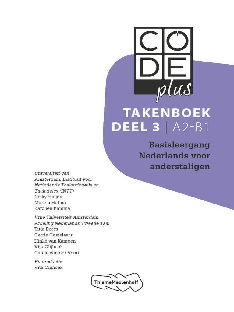 Code Plus Takenboek Deel 3 9006815177 Inkijk | PDF
