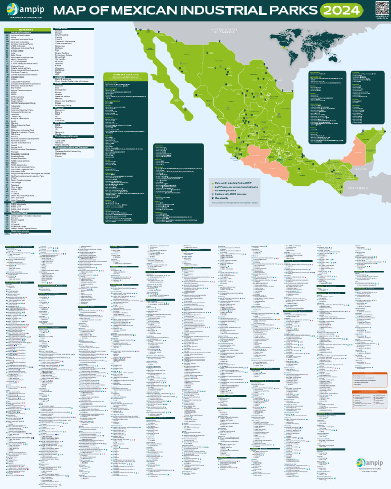 Mapa de Parques Industriales | PDF