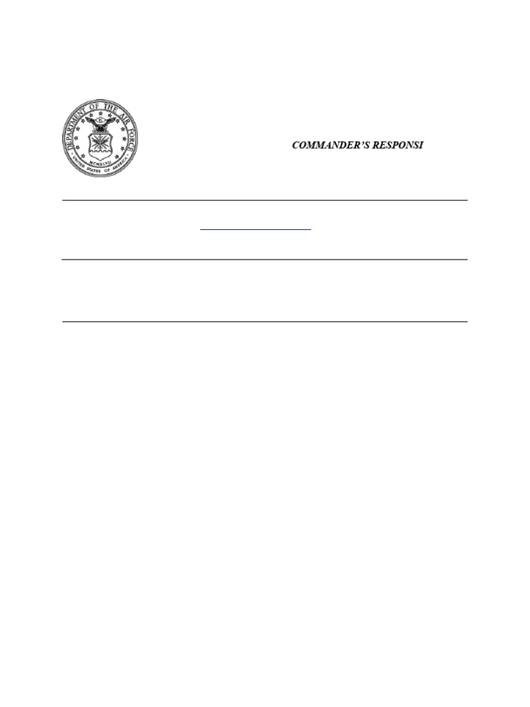 afi1_2 | PDF | United States Air Force | Disciplines