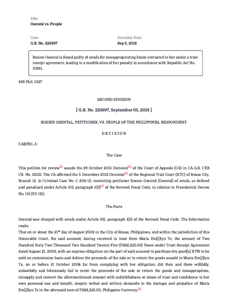 Discovery In A Sentence Law