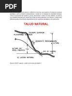 Partes de Un Talud | PDF