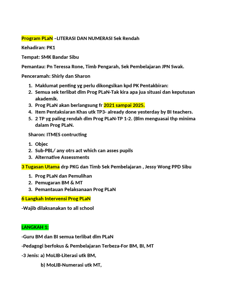 Program PLaN-JPN (19.09.2023) | PDF