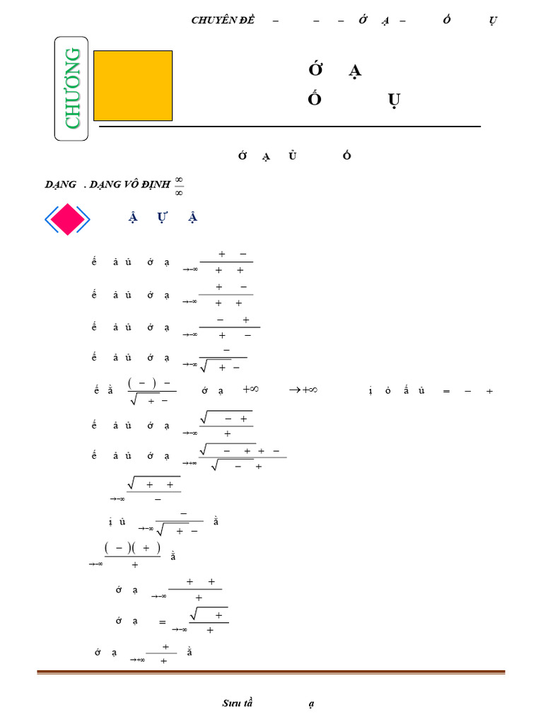 Toan 11 c3 b2.2 Gioi Han Cua Ham So Tuluan 2 de | PDF