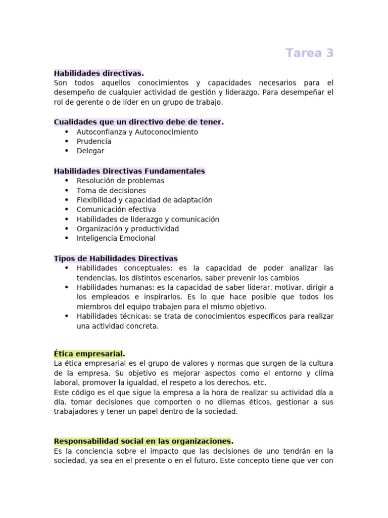 Tarea 3 Liderazgo | PDF | Crecimiento personal y profesional