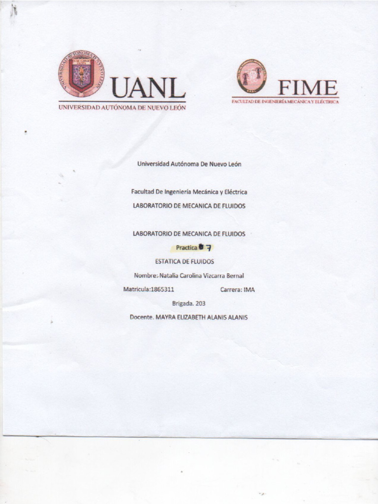 P7 Lab Mecanica | PDF