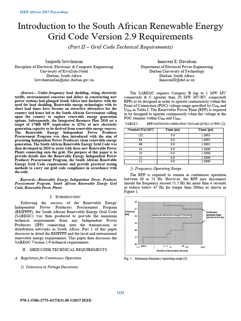 Reactive Power Requirements in SAREGC | PDF | Electrical Grid | Ac Power