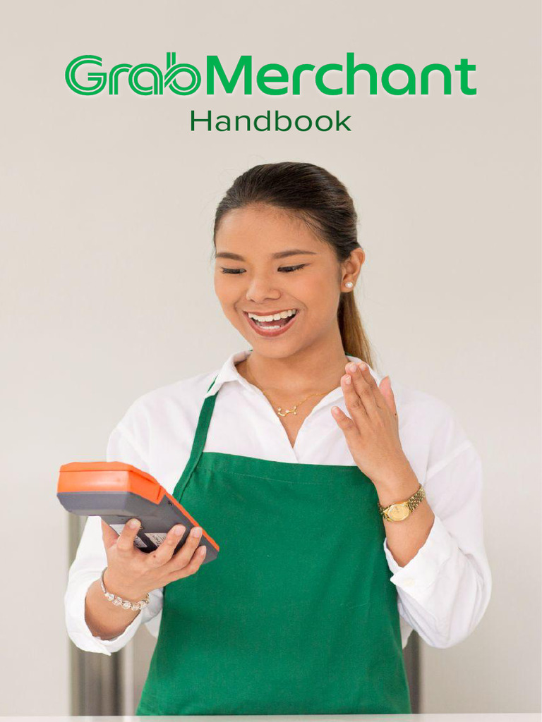 GrabMerchant Handbook Overview | PDF | Login | Mobile App