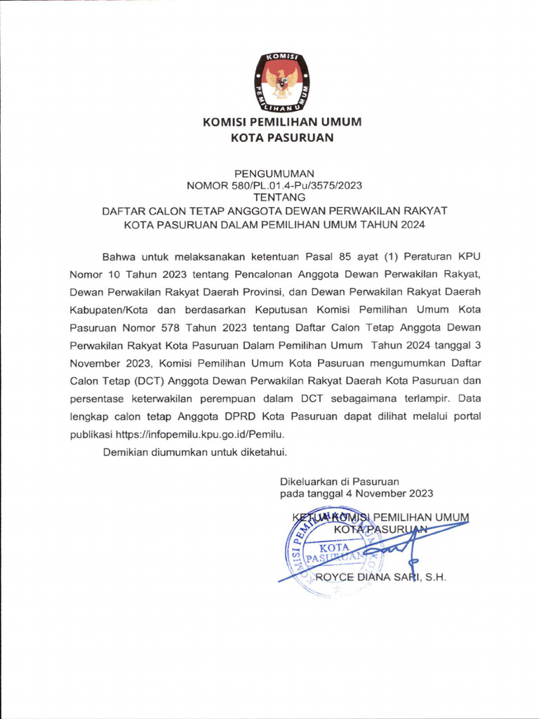 1699017964pengumuman DCT | PDF
