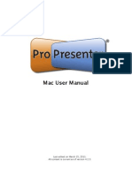 Pro4mac Manual