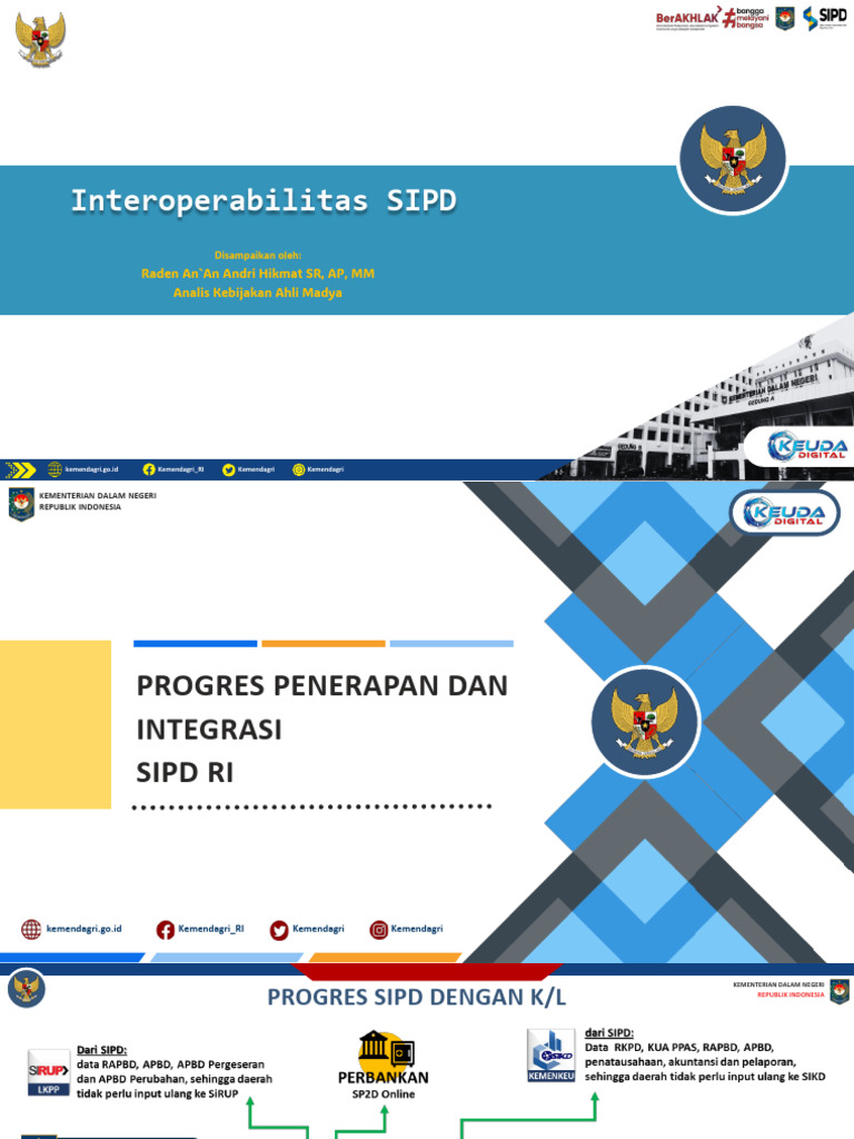 Interoperabilitas SIPD | PDF