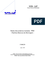 NTD_02.07-CEB-Redes Secundárias Isoladas - RSI